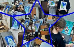 Художники рисуют праздник