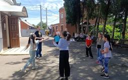 Летние игры на свежем воздухе в ЦДТиИ «Юбилейный»