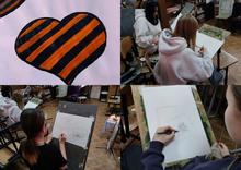 Тематический урок «Открытка ко Дню защитника Отечества»